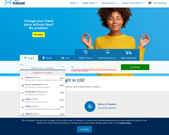 Air Transat Logo