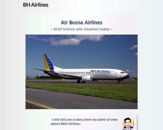 B&H Airlines Logo