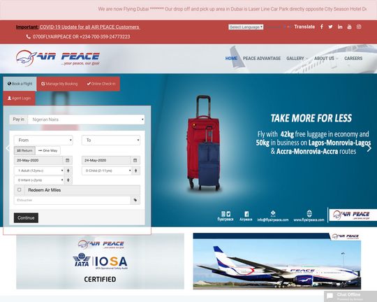 Fly Air Peace Logo