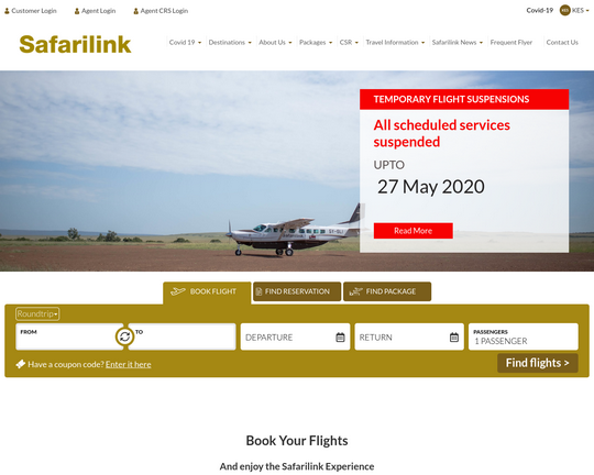 Fly Safarilink Logo