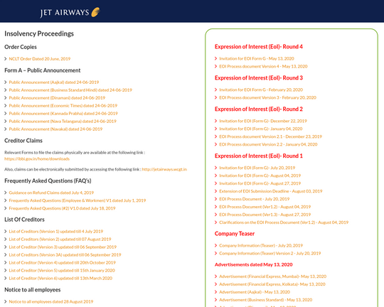 Jet Airways Logo