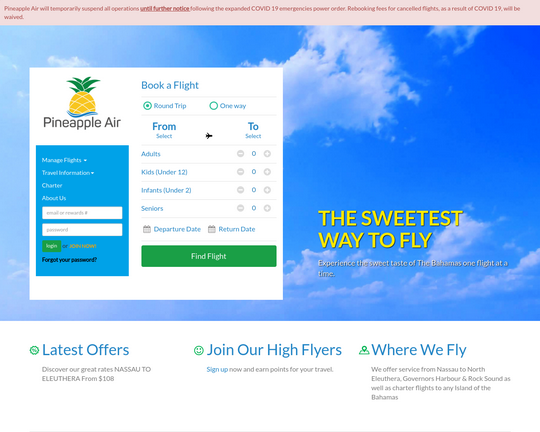 Pineapple Air Logo