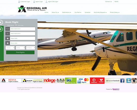 Regional Air Services Logo
