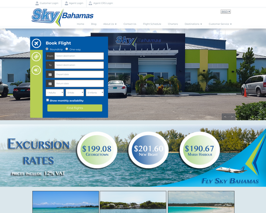 Sky Bahamas Logo