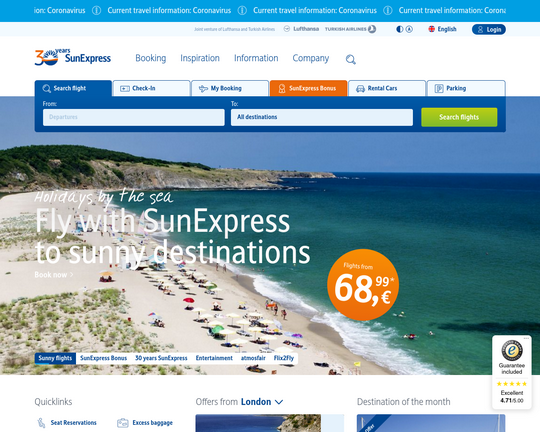 SunExpress Logo