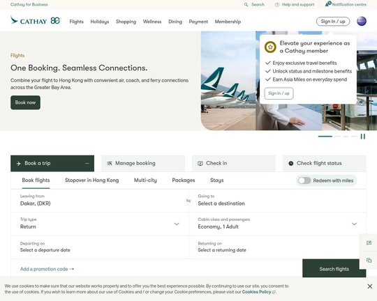 Cathay Pacific Airways Logo